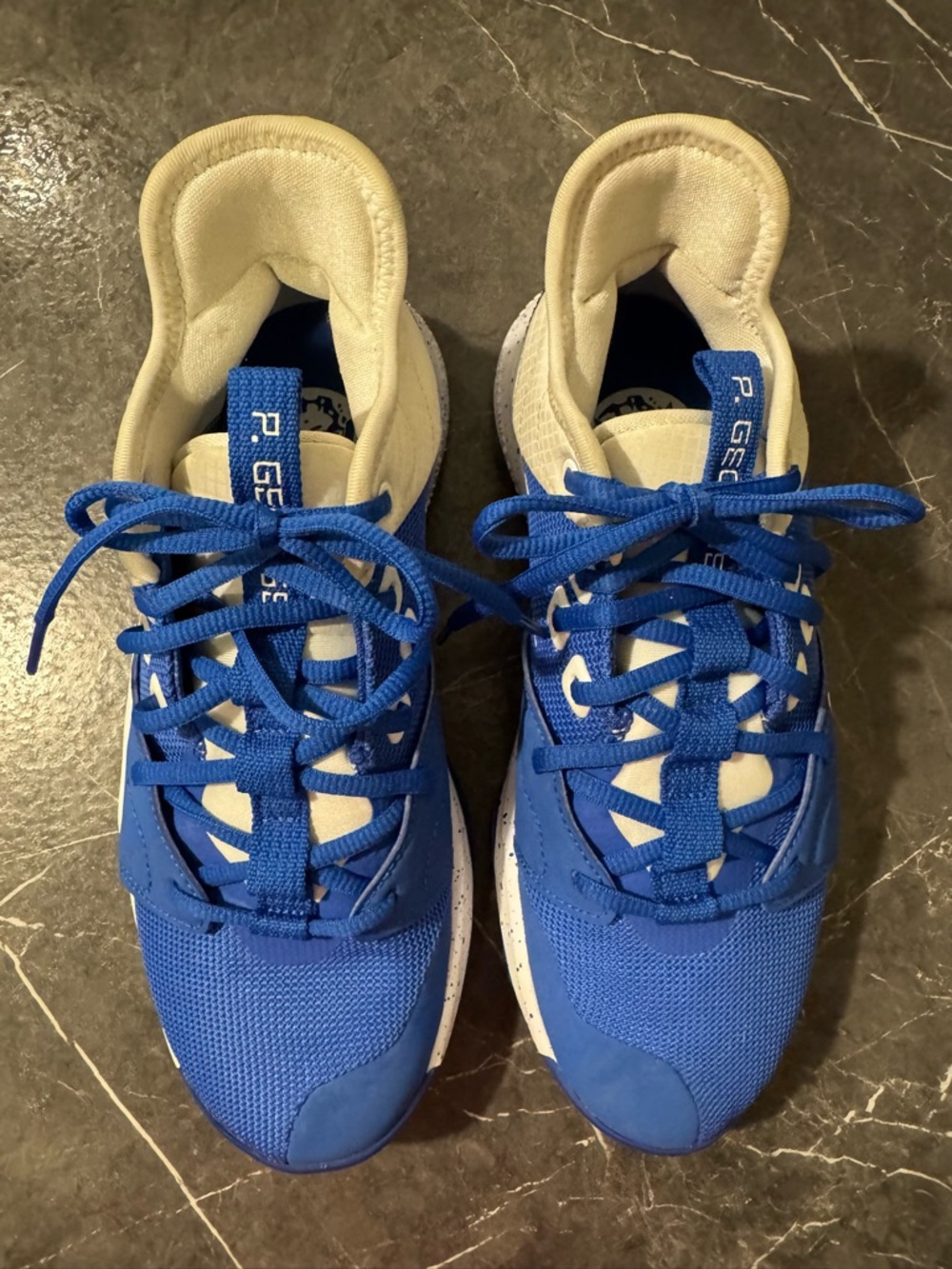 NIKE PG 3 TB 'Game Royal' CN9512-405 Basketball Shoes/Sneakers, Sz 6 - Picture 9 of 13